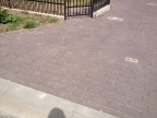 Betoninės trinkelės kieme - Presbetonis