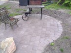 Betoninės trinkelės fragmentas - Presbetonis
